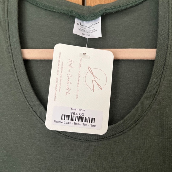 Jax & Lennon Thyme Ladies Basic Tee - Small - 2021 - Picture 4 of 4